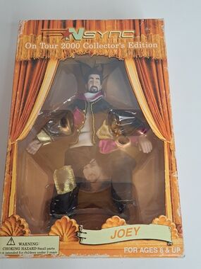 NSYNC On Tour Collector's Edition 6 1/2" Lance & Joey Collectable Marionettes X2